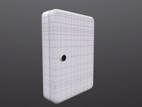 Hard Head Key Cabinet 3D Model