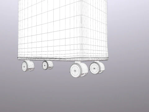 W&auml;schesack 3D Modell