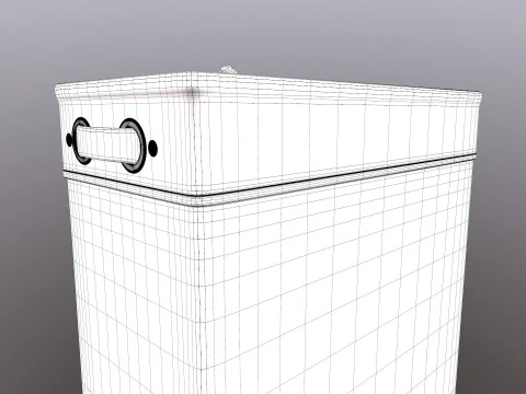 W&auml;schesack 3D Modell