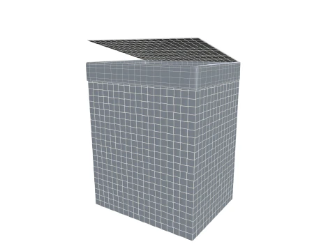 Laundry Basket 3D Model