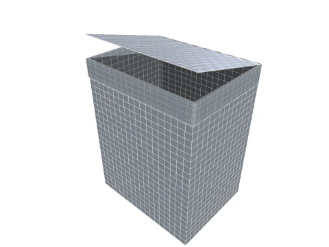 Laundry Basket 3D Model