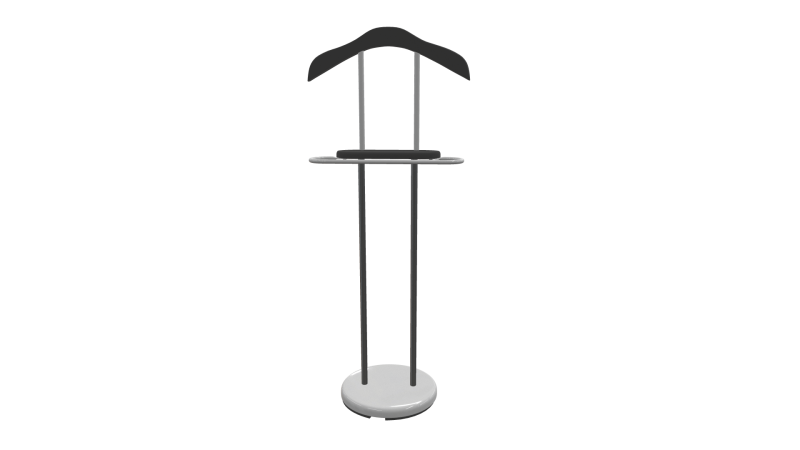 Rodrigo Valet Stand 3D Model .c4d .max .obj .3ds .fbx .stl .blend