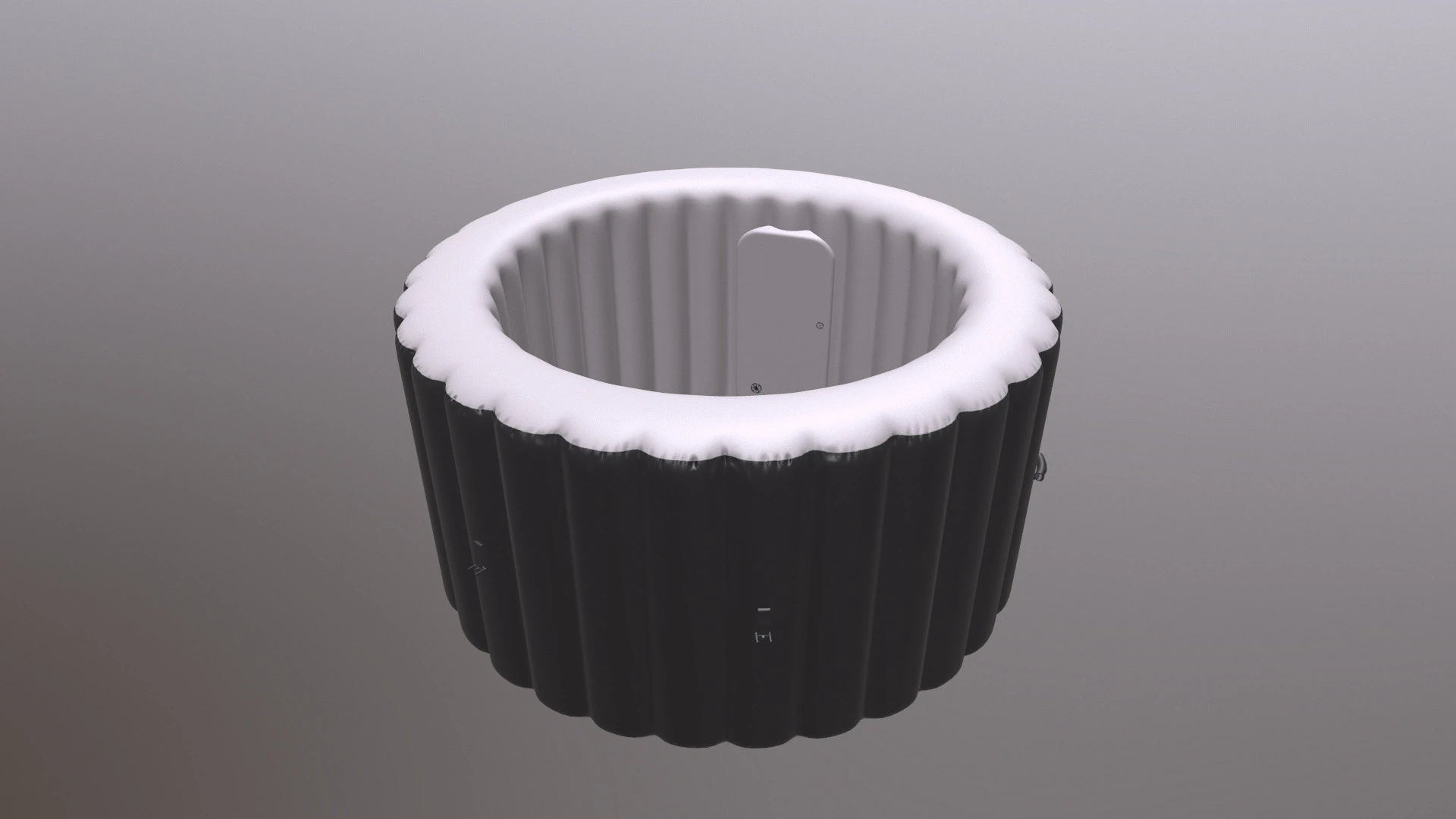 Spa Hot Tub 3D Model .c4d .max .obj .3ds .fbx .stl .blend
