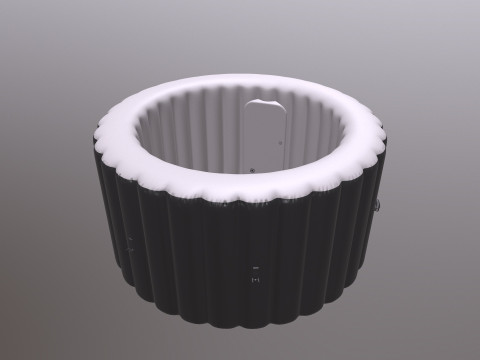 स्पा हॉट टब 3D मॉडल