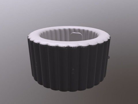 Spa-Whirlpool 3D Modell