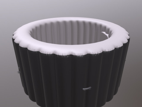 Spa-Whirlpool 3D Modell