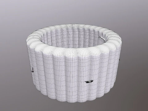 Spa Hot Tub 3D Model