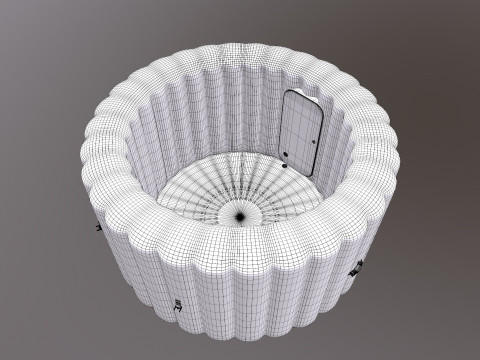 Spa-Whirlpool 3D Modell