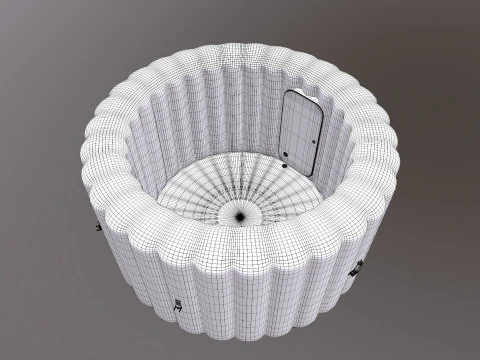 Spa Hot Tub 3D Model