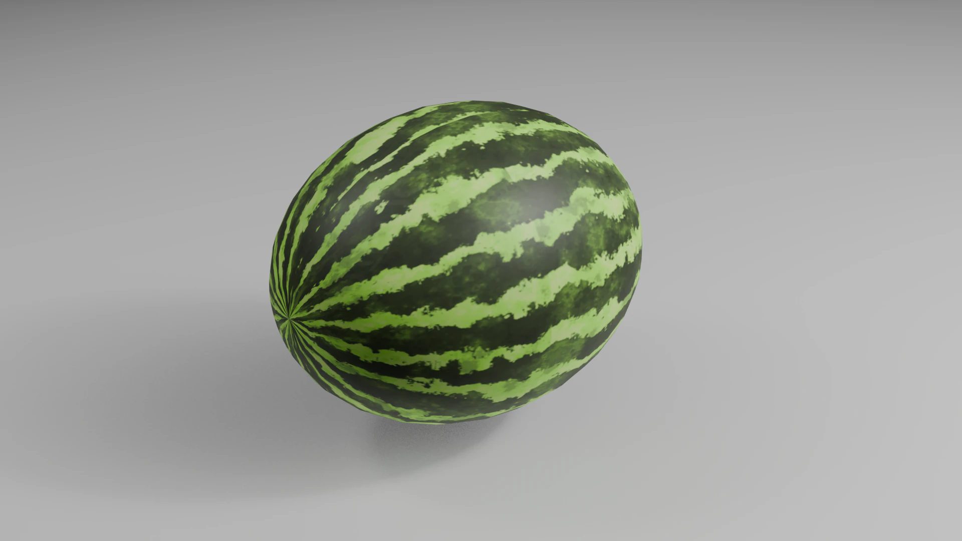 Watermelon 3D Model .c4d .max .obj .3ds .fbx .stl .blend 