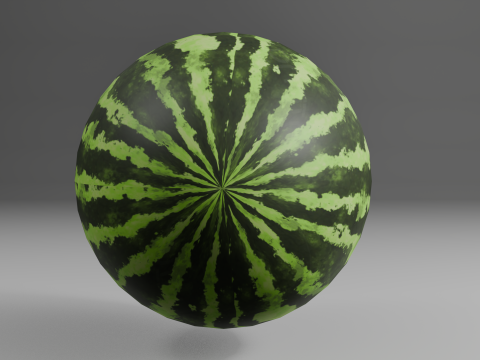 Watermelon 3D मॉडल