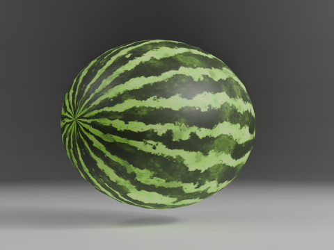 Watermelon 3D मॉडल