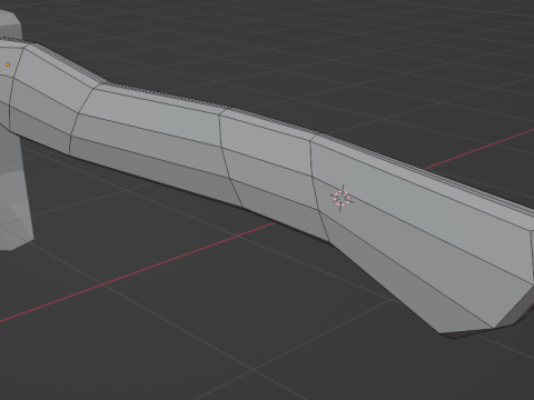 Wooden axe Modelo 3D