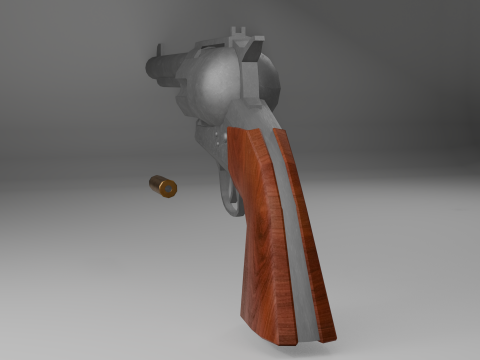 Revolver Model 3D