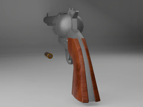 Revolver 3D Model