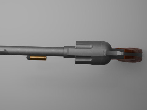 Revolver Model 3D