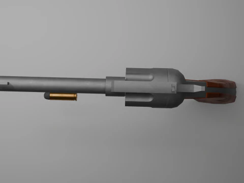 Revolver 3D Model