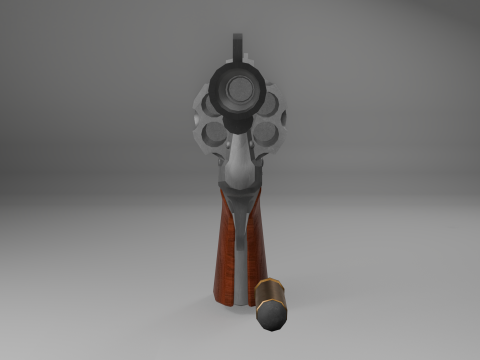 Revolver Model 3D