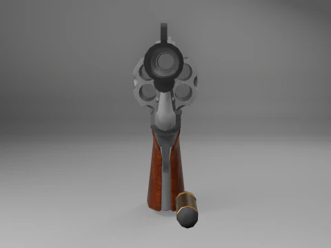 Revolver 3D Model