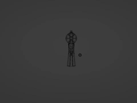Revolver 3D Model