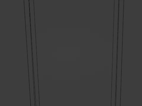 Green low poly trash bin with a pixel texture 3D Model