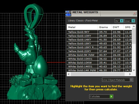 POWERFUL HUMAN HAND PENDANT 3D PRINTABLE MODEL 3D Model