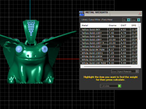 BUTTERFLY DESIGN FROG PENDANT 3D PRINTABLE MODEL 3Dモデル