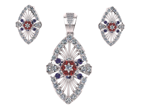AMERICAN WEDDING LOCKET SET 3D PRINTABLE MODEL Modelo 3D