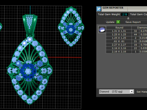 AMERICAN WEDDING LOCKET SET 3D PRINTABLE MODEL 3D Model