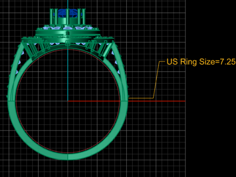 UNIQUE DESIGN RING 3D PRINTABLE MODEL 3D Model