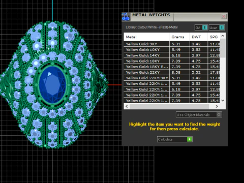 QUEEN DIAMOND RING 3D PRINTABLE MODEL 3D Model