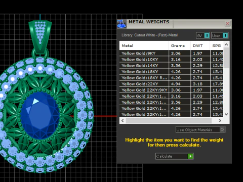 ANTIQUE OPAL PENDANT 3D PRINTABLE MODEL 3D Model
