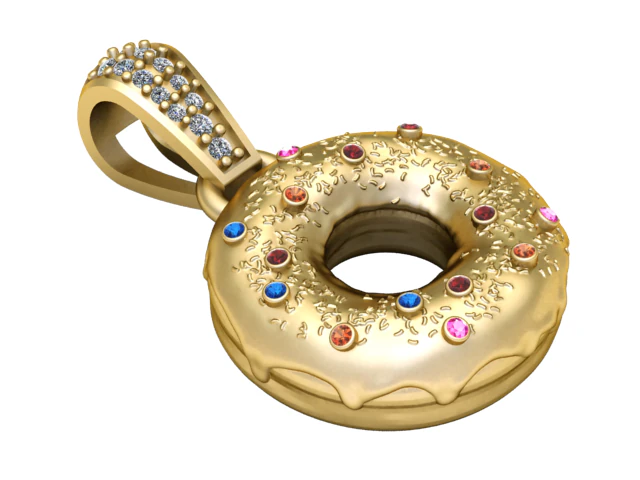 DOUNT PENDANT 3D PRINTABLE MODEL 3D Model .c4d .max .obj .3ds .fbx .stl .blend