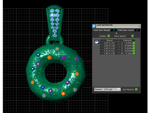 DOUNT PENDANT 3D PRINTABLE MODEL Model 3D