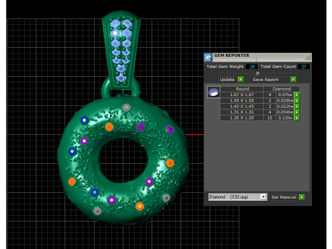 DOUNT PENDANT 3D PRINTABLE MODEL 3D Model