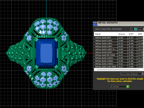 BLUE SAPPHIRE GOLD RING 3D PRINTABLE MODEL 3D Model