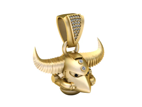 士兵头盔吊坠 3D 可打印模型 3D 模型