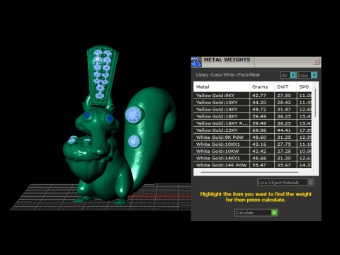 SQUIRREL PENDANT 3D PRINTABLE MODEL Modello 3D