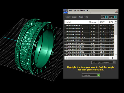PRECIOUS GOLD AND DIAMOND RING 3D PRINTABLE MODEL 3D Model