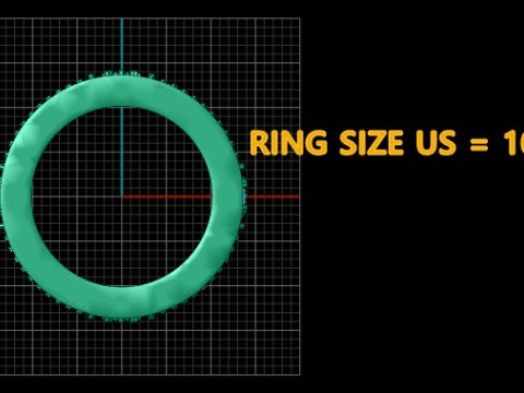 PRECIOUS GOLD AND DIAMOND RING 3D PRINTABLE MODEL 3D Model