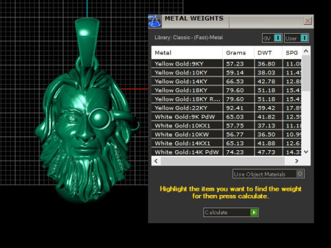 HUMAN FACE PENDANT 3D PRINTABLE MODEL 3D Модель