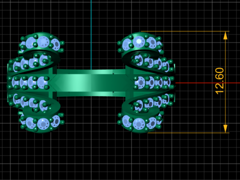 UNIQUE STYLE RING 3D PRINTABLE MODEL 3D मॉडल