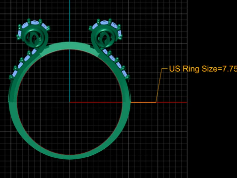 UNIQUE STYLE RING 3D PRINTABLE MODEL 3D Model