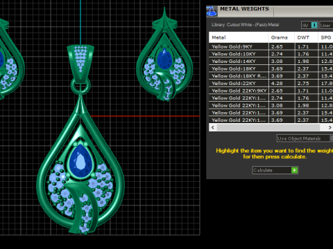 INDIAN ANTIQUE STYLE LOCKET SET 3D PRINTABLE MODEL 3D Model