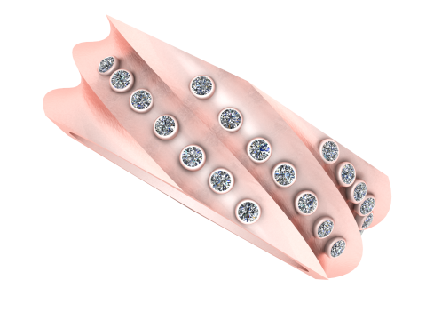 PRECIOUS DESIGN RING 3D PRINTABLE MODEL 3Dモデル