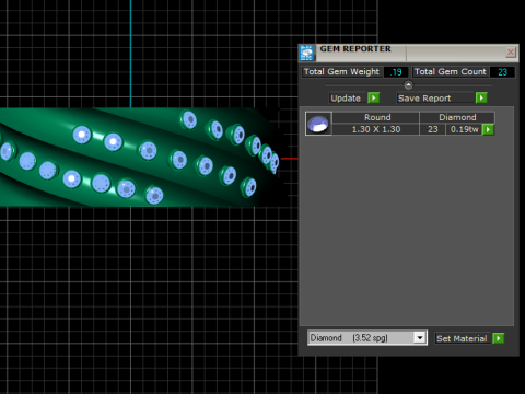 PRECIOUS DESIGN RING 3D PRINTABLE MODEL 3Dモデル