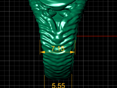 ANIMAL JAW DESIGN RING 3D PRINTABLE MODEL 3D मॉडल