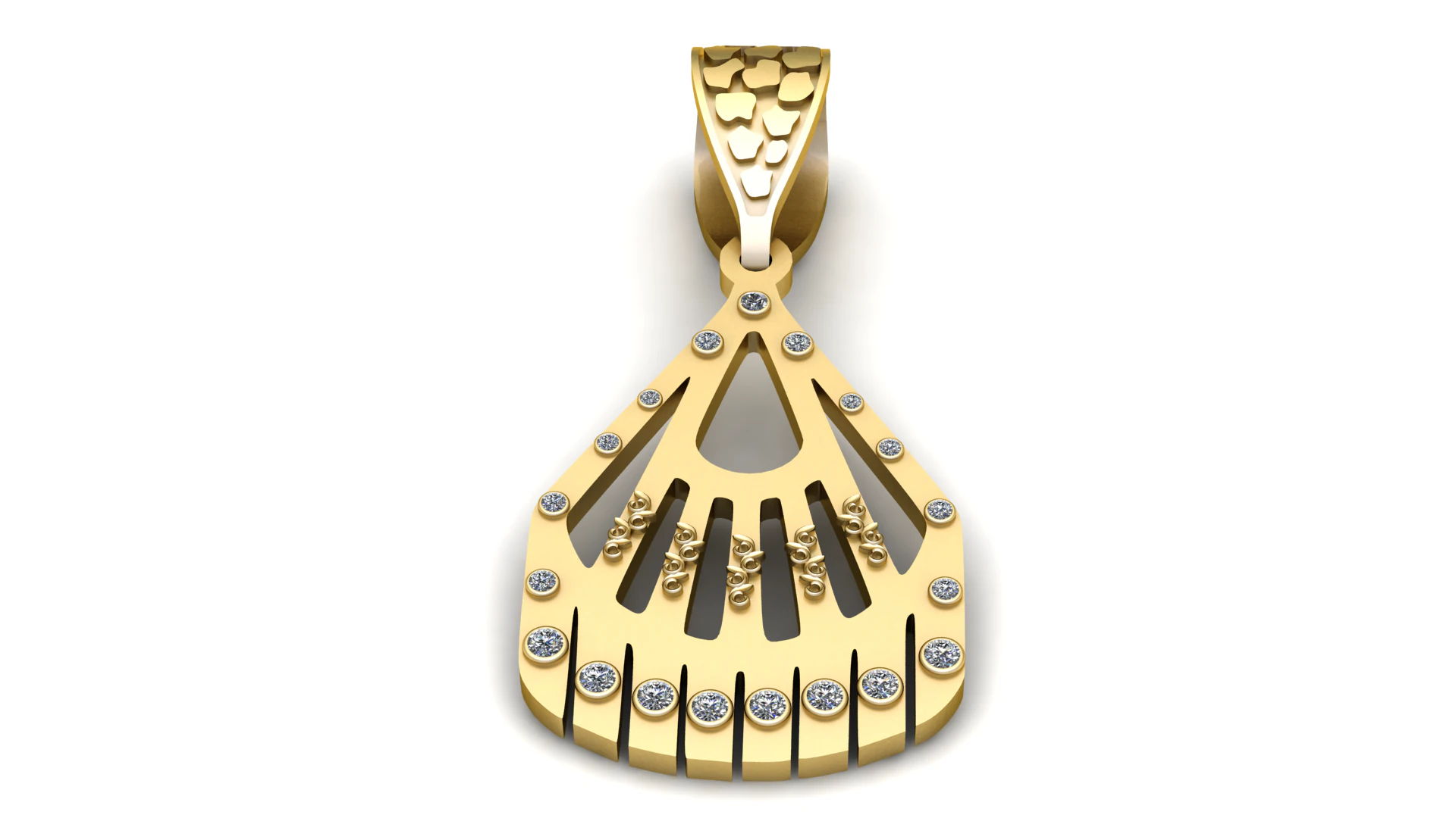 HOT AIR BALLOON STYLE PENDANT 3D PRINTABLE MODEL 3D Model .c4d .max .obj .3ds .fbx .stl .blend