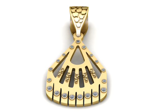 HOT AIR BALLOON STYLE PENDANT 3D PRINTABLE MODEL 3D Model