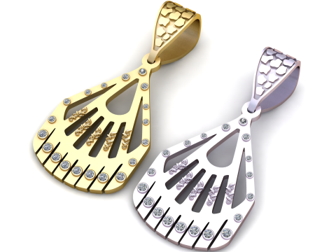 HOT AIR BALLOON STYLE PENDANT 3D PRINTABLE MODEL 3D Модель